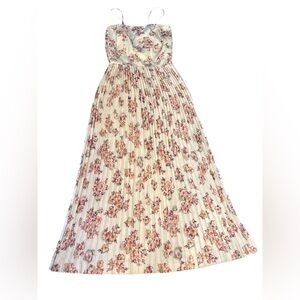 Majorie Hamilton vintage pleated dress, size small